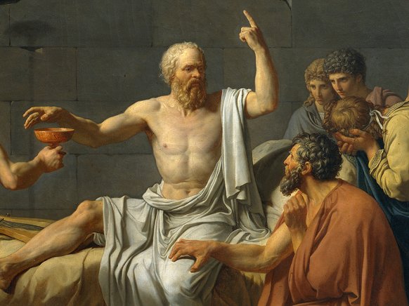 Socrates writing